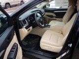 2017 Toyota Highlander LE AWD Almond Interior