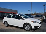 2017 Ford Focus S Sedan Front 3/4 View