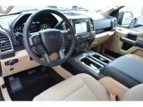 2017 Ford F150 XLT SuperCrew Light Camel Interior
