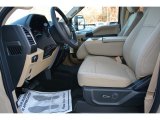 2017 Ford F250 Super Duty XLT Crew Cab 4x4 Medium Earth Gray Interior