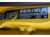 2017 Renegade Color Code for Solar Yellow - Color Code: 178