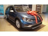 2017 Silk Blue Metallic Volkswagen Golf Alltrack SE 4Motion #117348305