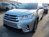 2017 Toyota Highlander XLE AWD Front 3/4 View