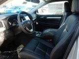 2017 Toyota Highlander XLE AWD Black Interior