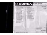 2017 Honda Civic LX Hatchback Window Sticker