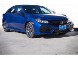 2017 Aegean Blue Metallic Honda Civic LX Hatchback #117357536