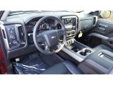 2017 Chevrolet Silverado 1500 LTZ Double Cab 4x4 Jet Black Interior