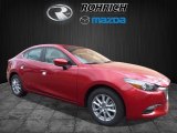 2017 Soul Red Metallic Mazda MAZDA3 Sport 4 Door #117365604