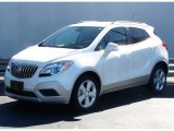 White Pearl Tricoat Buick Encore in 2016
