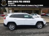 2014 Bright White Jeep Cherokee Limited 4x4 #117365814