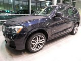 2017 BMW X3 xDrive35i Front 3/4 View