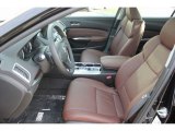 2017 Acura TLX V6 SH-AWD Advance Sedan Espresso Interior