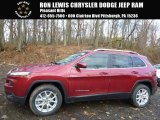 2017 Deep Cherry Red Crystal Pearl Jeep Cherokee Latitude #117391495