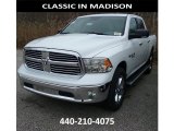 2017 Bright White Ram 1500 Big Horn Crew Cab 4x4 #117391524