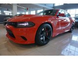 Go Mango Dodge Charger in 2017