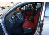 2017 Dodge Charger SRT Hellcat Black/Ruby Red Interior