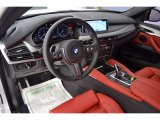 2017 BMW X6 sDrive35i Coral Red/Black Interior