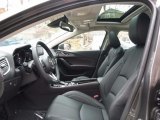 2017 Mazda MAZDA3 Grand Touring 5 Door Black Interior