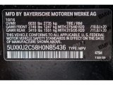 2017 X6 Color Code for Black Sapphire Metallic - Color Code: 475M