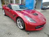 2015 Chevrolet Corvette Stingray Coupe Z51 Front 3/4 View