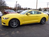 Triple Yellow Ford Mustang in 2017
