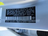 2017 Corolla iM Color Code for Classic Silver Metallic - Color Code: 1F7