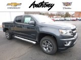 2017 Cyber Gray Metallic Chevrolet Colorado Z71 Crew Cab 4x4 #117460057