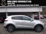 2017 Sparkling Silver Kia Sportage EX AWD #117459744