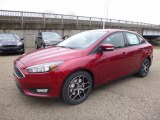 Ruby Red Ford Focus in 2017