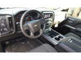 2017 Chevrolet Silverado 3500HD LT Double Cab 4x4 Jet Black Interior