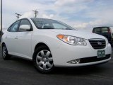 2007 Captiva White Hyundai Elantra GLS Sedan #11713482