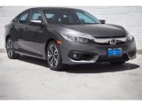 2017 Modern Steel Metallic Honda Civic EX-L Sedan #117502871