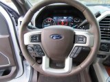 2017 Ford F350 Super Duty King Ranch Crew Cab 4x4 Steering Wheel
