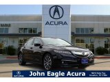 2017 Crystal Black Pearl Acura TLX V6 Advance Sedan #117509413