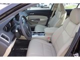 2017 Acura TLX V6 Advance Sedan Parchment Interior