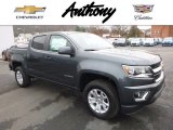 2017 Cyber Gray Metallic Chevrolet Colorado LT Crew Cab 4x4 #117532564