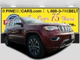 2017 Velvet Red Pearl Jeep Grand Cherokee Overland 4x4 #117532368