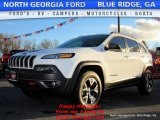 2015 Bright White Jeep Cherokee Trailhawk 4x4 #117532316