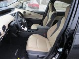 2017 Toyota Prius Two Black Interior