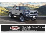 2017 Magnetic Gray Metallic Toyota Tacoma Limited Double Cab 4x4 #117532349