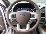 2017 Ford F250 Super Duty King Ranch Crew Cab 4x4 Steering Wheel