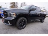 2017 Brilliant Black Crystal Pearl Ram 1500 Express Crew Cab 4x4 #117550483