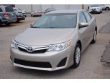 2014 Creme Brulee Metallic Toyota Camry LE #117550650