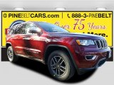 2017 Velvet Red Pearl Jeep Grand Cherokee Limited 4x4 #117550380