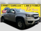 2017 Silver Ice Metallic Chevrolet Colorado WT Crew Cab 4x4 #117592989
