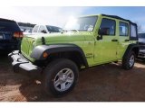 2017 Hypergreen Jeep Wrangler Unlimited Sport 4x4 #117593111