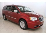 2011 Deep Cherry Red Crystal Pearl Chrysler Town & Country Touring - L #117593309