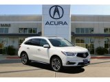 2017 White Diamond Pearl Acura MDX Advance #117593031