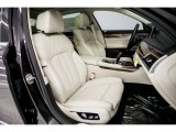 2017 BMW 7 Series 750i Sedan Ivory White/Black Interior