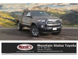 2017 Magnetic Gray Metallic Toyota Tacoma Limited Double Cab 4x4 #117592935